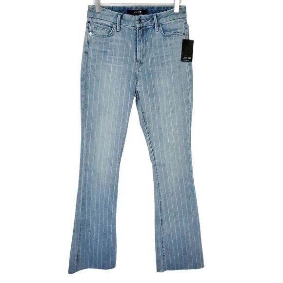Joe's Jeans Jeans Joes Women Pinstripes Bootcut Flared Leg Long